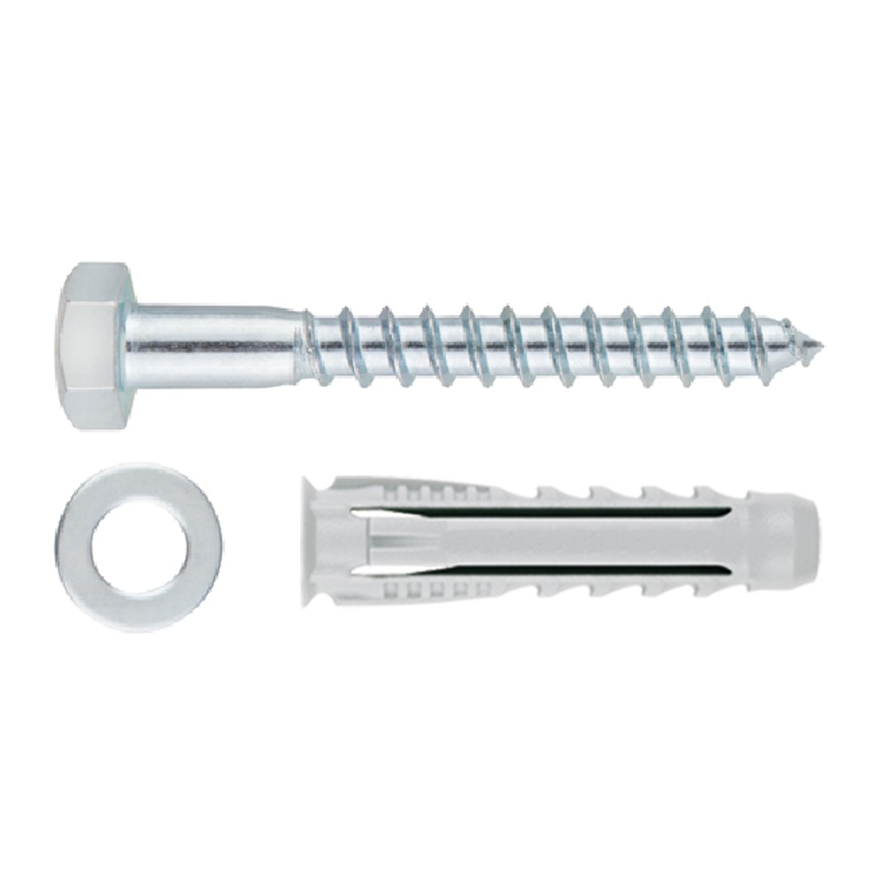 SA-TE TB [CP] Soportes de fijación para sanitarios. Fijación de termos y calentadores. Tornillo. 2 PCS x KIT